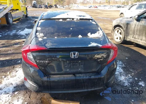 2017 Honda Civic Ex-L from USA, damaged, VIN 2HGFC1F75HH659843